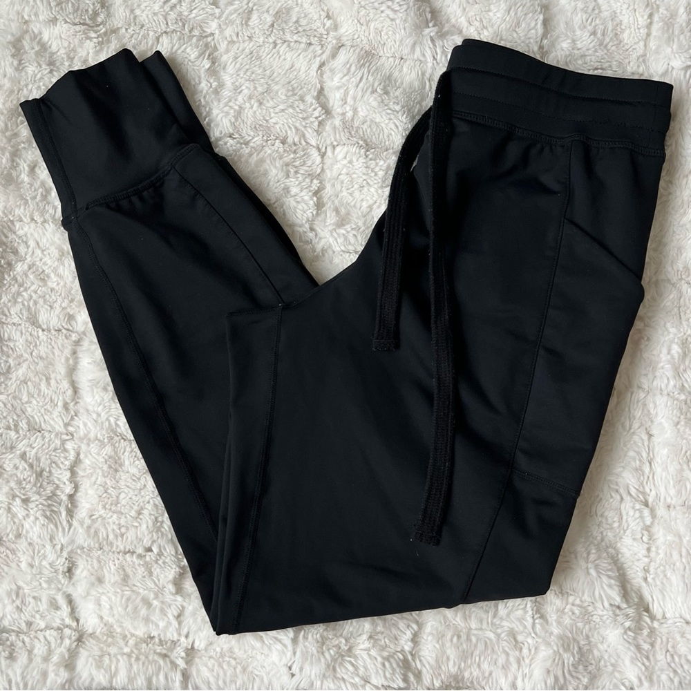 Fabletics Black Slim Joggers Sweatpants S